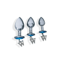 Opis - 3 piece luxury gem butt plug & anal training kit by V For Vibes.